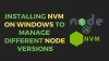 Nvm Node 版本管理器