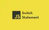 JavaScript switch case