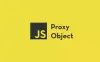 JavaScript proxy 代理