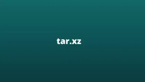 Linux tar 创建压缩文件tar.xz