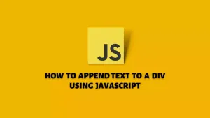 JavaScript append 添加元素到父节点