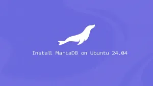 如何在 Ubuntu 24.04 安装MariaDB