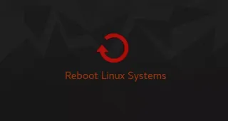 Linux 重启命令
