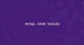 列出MySQL数据库所有表