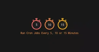 如何每5、10或15分钟运行一次Cron作业