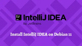如何在Debian 11安装IntelliJ IDEA