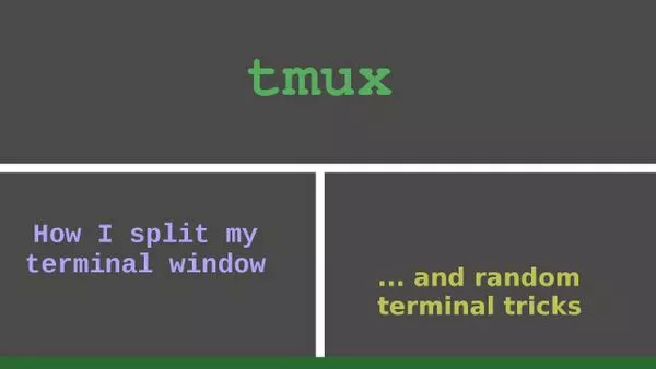 Linux tmux 分屏快捷键实例教程