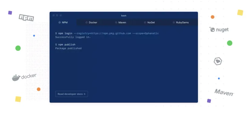 Github发布新的包管理系统