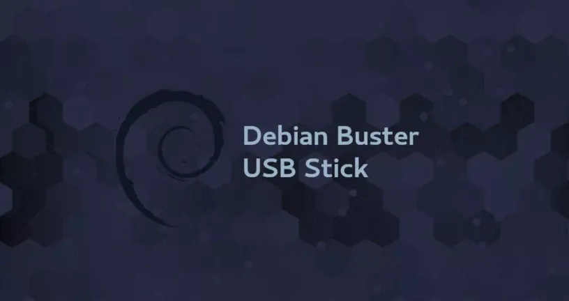 在Linux上创建可启动的Debian 10 USB启动盘