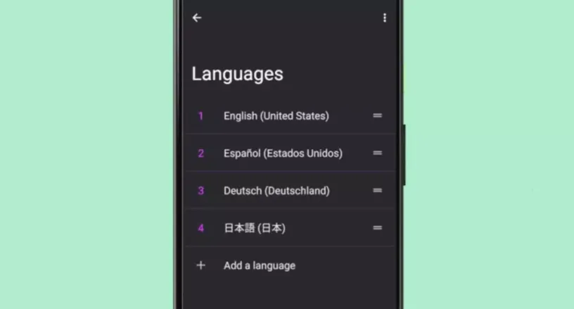 Android 12或可自动翻译应用程序UI文字成使用者母语