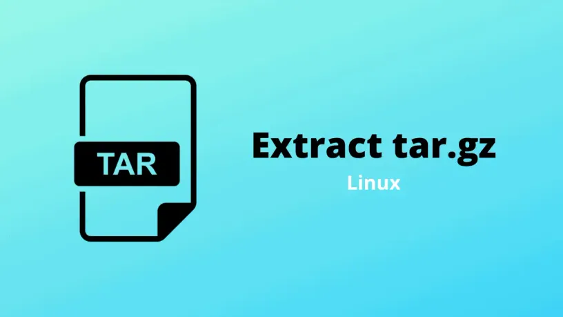 Linux tar 解压tar.gz文件