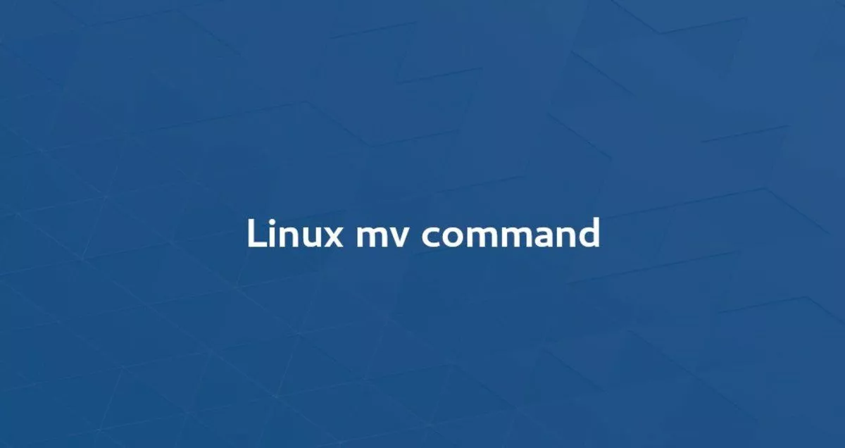Linux mv命令移动文件与目录