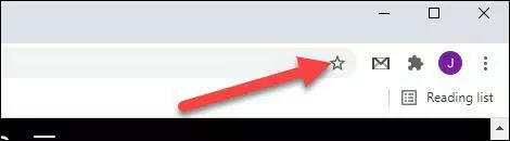 click the bookmark icon