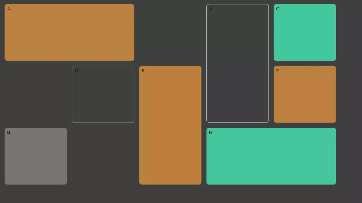 CSS 网格布局transition动画